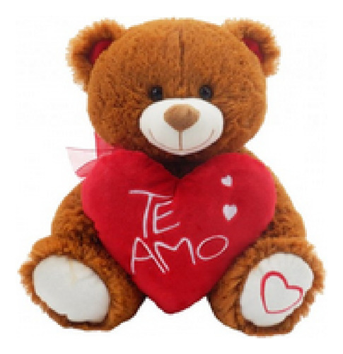 Oso De Peluche 30 Cm Te Amo Corazon Suave  @ Mi Cielo Azul