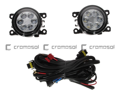 Faro Auxiliar Renault Sandero F1 08/11 Kit Led 6 Led