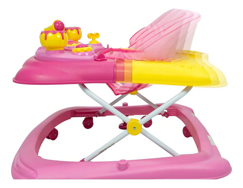 Andador De Bebé De Lujo Tamaño Ajustable Bebitos Xg6998 Color Rosa