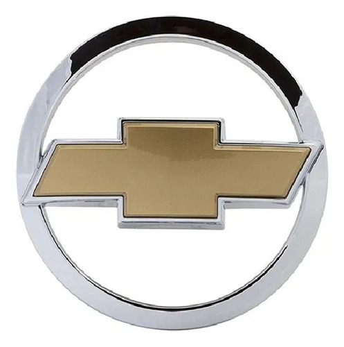 Emblema Grade Celta Prisma 2006 Até 2011 Com Dourado