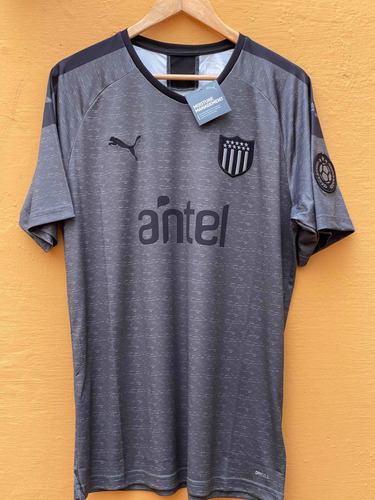 Camiseta Peñarol Gris Xxl Nueva Sin Uso. 100% Original