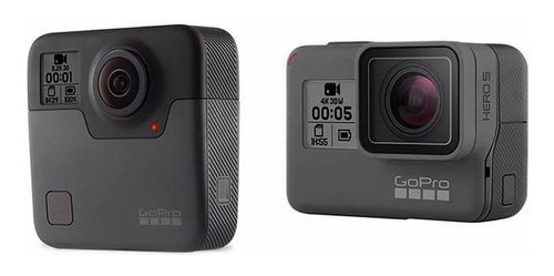 Go Pro Fusion 360 + Go Pro 6 Black - Combo Vlog Waterproof