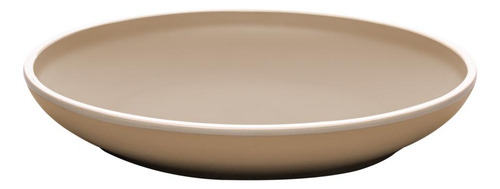 Prato Raso Wolff Class De Melamina Bege 27cm