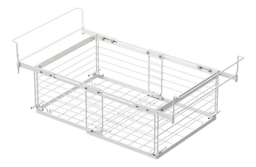 Cesta Colgante Para Congelador Horizontal, Estante De Blanco