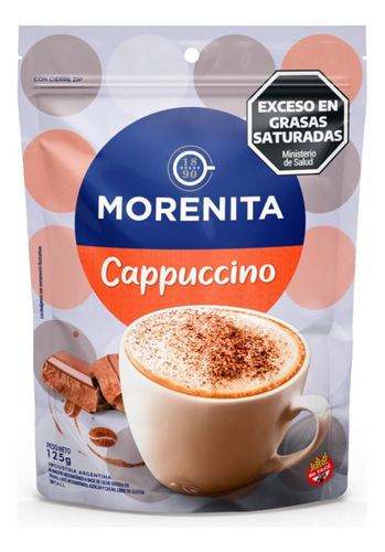 Cafe Instantaneo Morenita Cappuccino Doypack X 125 Gr
