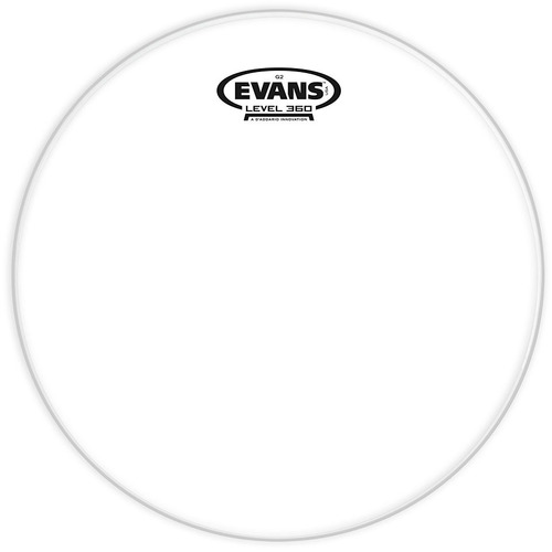 Evans G2 Pinstripe Clear 14 Parche Para Bateria Tt14g2 Doble