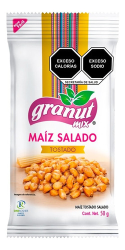 Maíz Salado Granut Mix (50g) 12 Piezas