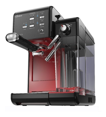 Cafetera Espresso Primalatte Oster 6701 (negra) Color Negro