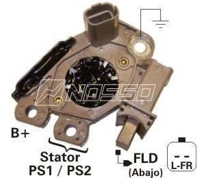 Regulador Voltaje Alt Renault Megane Laguna Valeo M.546 Ik59