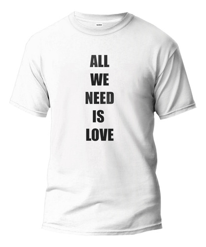 Remera Canserbero All We Need Is Love Calidad Premium