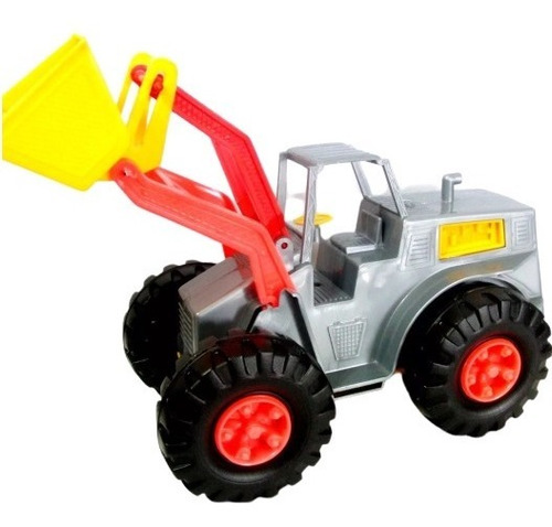 Tractor Excavadora De Plástico, Carro Juguete Camión Volteo