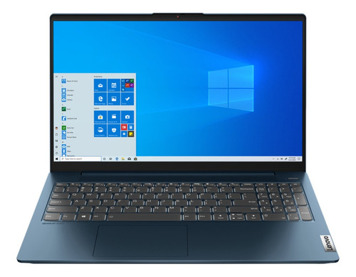 Imagen 1 de 5 de Laptop Lenovo IdeaPad 15ITL05 abyss blue táctil 15.6", Intel Core i7 1165G7 12GB de RAM 512GB SSD, Intel Iris Xe Graphics G7 96EUs 1920x1080px Windows 10 Home