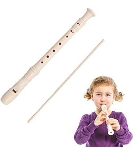 Imagen 1 de 5 de Flauta Dulce Escolar / Infantil Con Funda