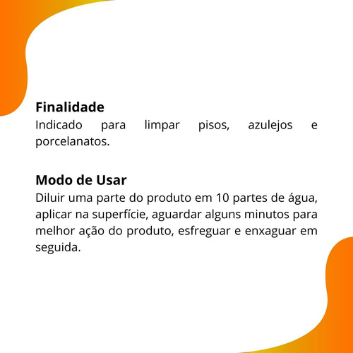 Cloro Gel Galão 5 Litros Limpeza Profunda Concentrado