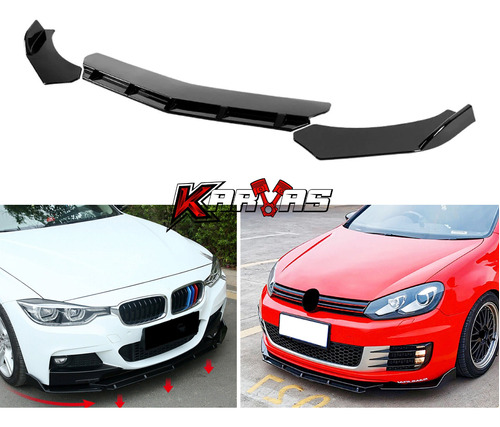 Lip Frontal De Plastico Front Bumper Universal Auto Karvas