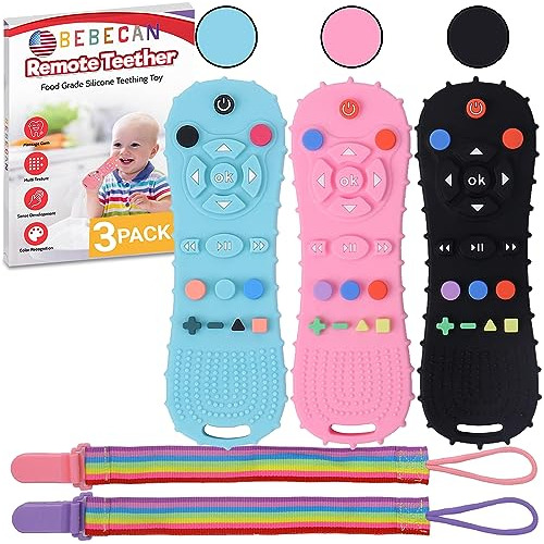 Silicone Baby Remote Teether - The Perfect Distraction ...
