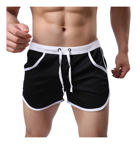 1 Traje De Baño Para Hombre, Calzoncillos Tipo Bóxer Sports