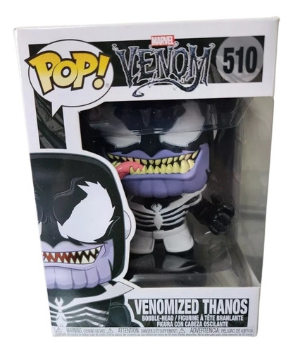 Funko Pop Marvel Venomized Thanos #510 (Usado)