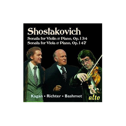 Richter/kagan/bashmet Shostakovich Vilolin Sonata Viola Sona