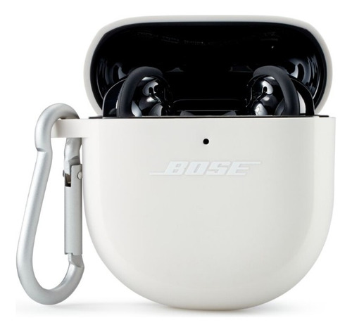 Funda Case Silicona Audífonos Bose Ultra Earbuds Blanco