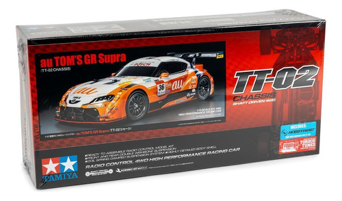 Tamiya Radiocontrol Kit Armar Toyota Toms Gr Supra 1/10 Tt02