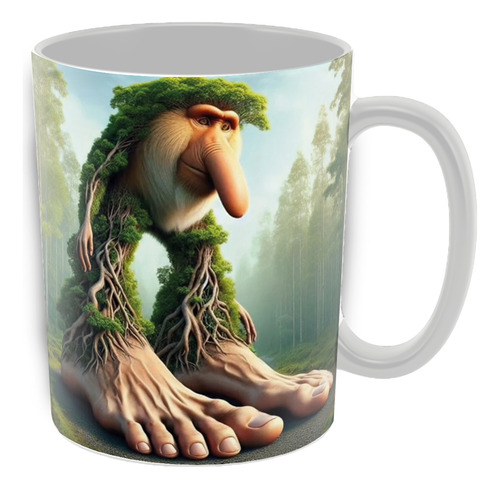 Taza De Cerámica - Italian Brainrot - Brr Brr Patapim - Tik Tok 008
