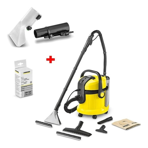 Imagen 1 de 6 de Lava Alfombra Y Tapiz Karcher Se4001 + Boquilla + Detergente