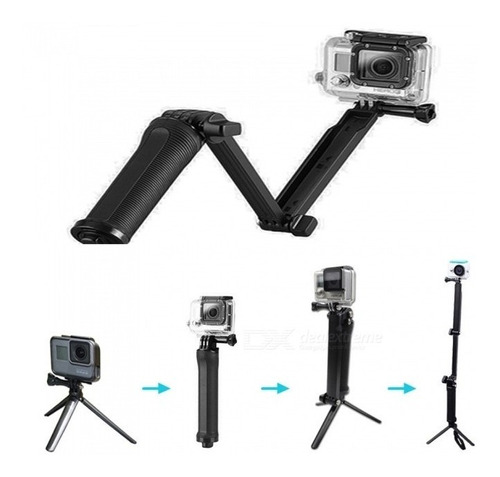 3 Way Soporte 3 En 1 Monopod Tripode Camaras Acuaticas Gopro