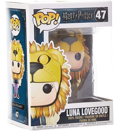 Funko Pop! Harry Potter - Luna Lovegood Lion Head #47