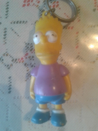 Antiguo Llavero Bart Simpsons