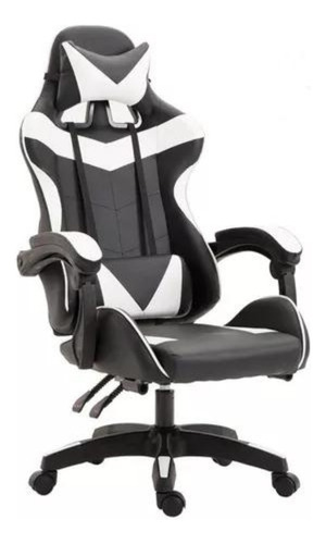 Silla Gamer Reclinable Con Almohadones Ergonómica