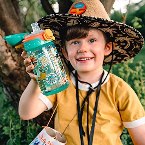 Nuby Kids Flip-it: Vaso Sin Derrames Para Aventuras Y Viajes