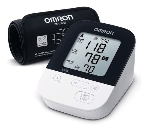 Aparelho De Pressão Digital Braço Hem-7156t Bluetooth Omron