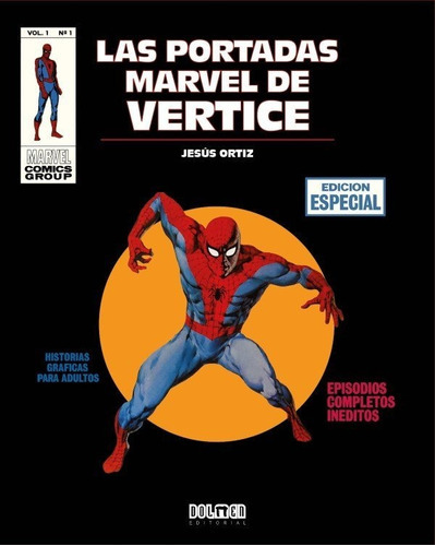 Las Portadas Marvel De Vertice, De Jesús Ortiz. Editorial Plan B Publicaciones, S.l., Tapa Dura En Español