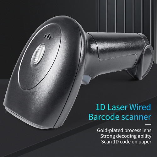 Zh Escáner Usb Baode 1d Con Cable Y Soporte, Compatible Con