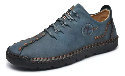 Zapatos Casuales De Cuero Para Hombre, Botas De Trabajo Depo