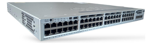 Switch Cisco C3850 48p Poe + 4p Sfp 10g 2 Fontes - Impecável