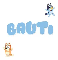 Comprar Logo Bluey Personalizado Logo Nombre Bluey Digital