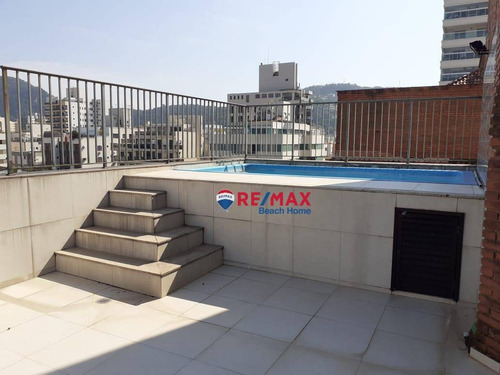 Imagem 2 de 30 de Cobertura Com 6 Dormitórios À Venda, 230 M² Por R$ 950.000,00 - Praia Da Enseada - Guarujá/sp - Co0186