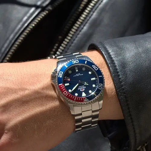 Rel gio Orient Triton Pepsi Diver 200m Autom tico Safira