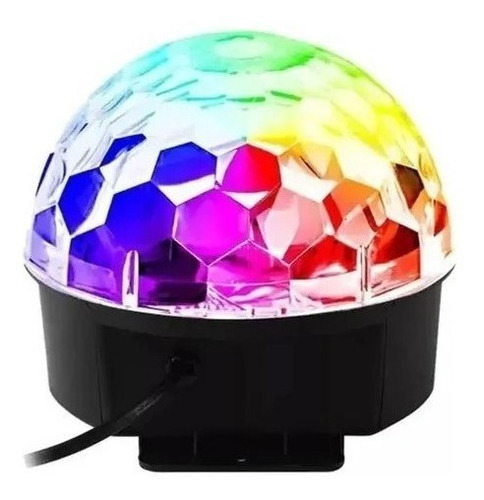 Bola Globo De Led Festa Musical Luz Mp3 Bluetooth Bivolt 110V/220V