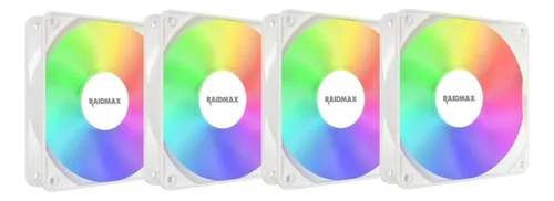 Kit Cooler Raidmax X-air Combo Pack 4 En 1 Argb Blanco Blanco