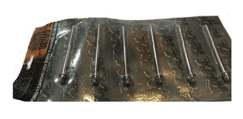 Pack De 6 Pernos P/ Capacho Lock Screw 10 Cmts Smallbox