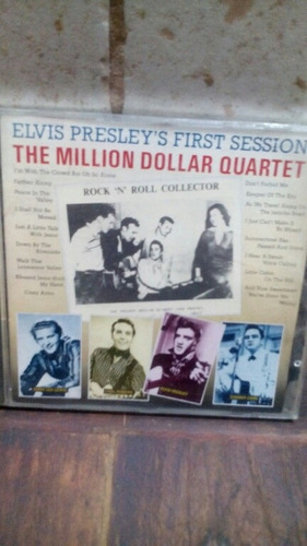 Cd The Million Dollar Quartet. Elvis First Session. Bélgica