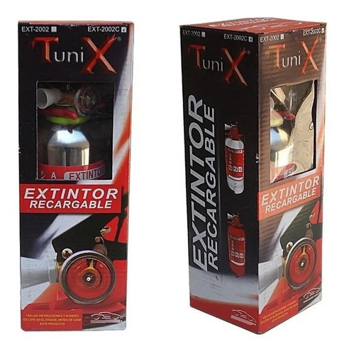 Extintor Recargable Cromo Base Recargable Extinguidor