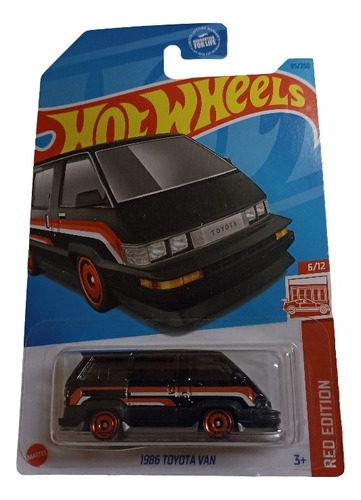Hot Wheels 1986 Toyota Van Red Edition 2023