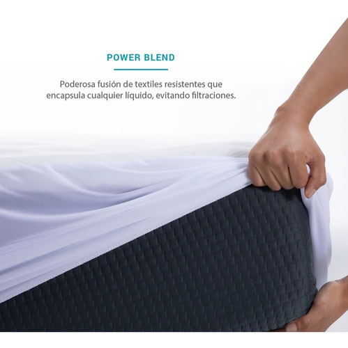 Sognare cool proof protector colchón tamaño matrimonial tecnología impermeable y lavable