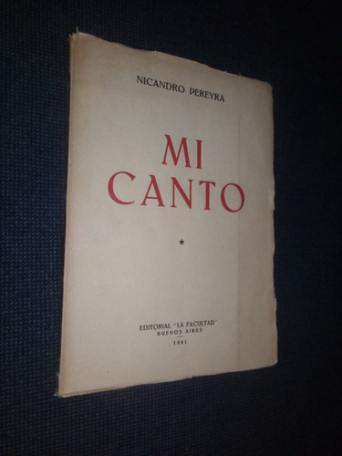 Mi Canto Nicandro Pereyra