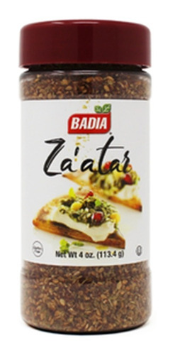 Imagen 1 de 7 de Za'atar 113.4 Gr Badia - Especias Premium Sin Tacc