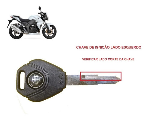 Chave De Ignição Lado Esquerdo Dafra Next 250cc